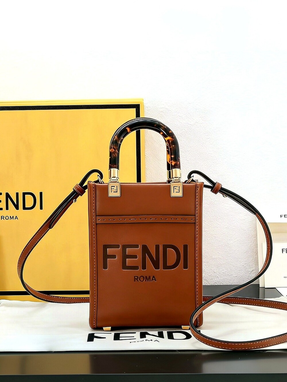 Fendi Sunshine Mini Shopper